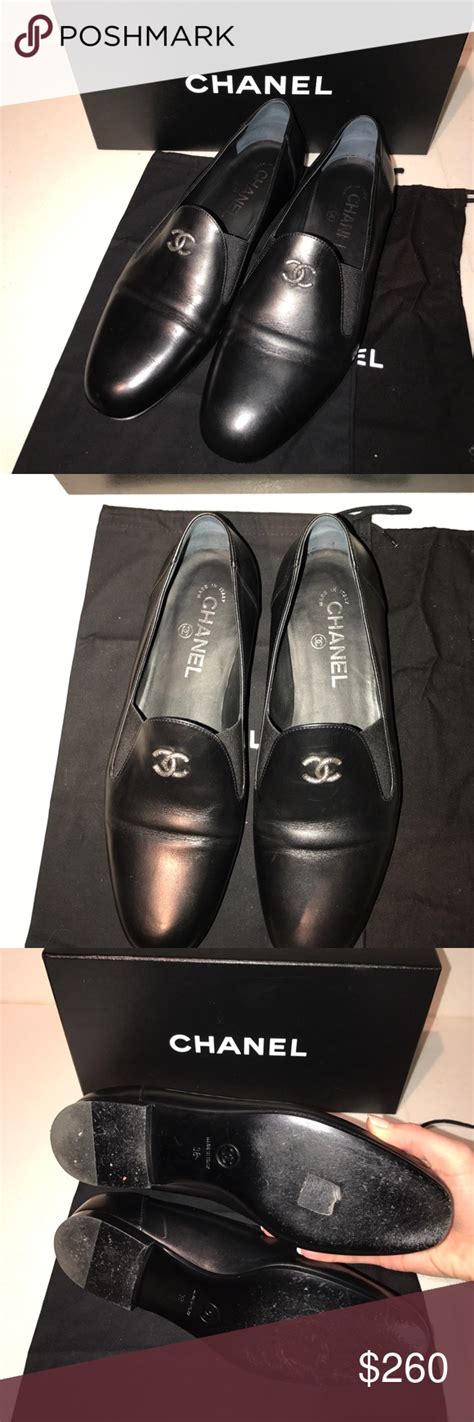 authentic Chanel loafers